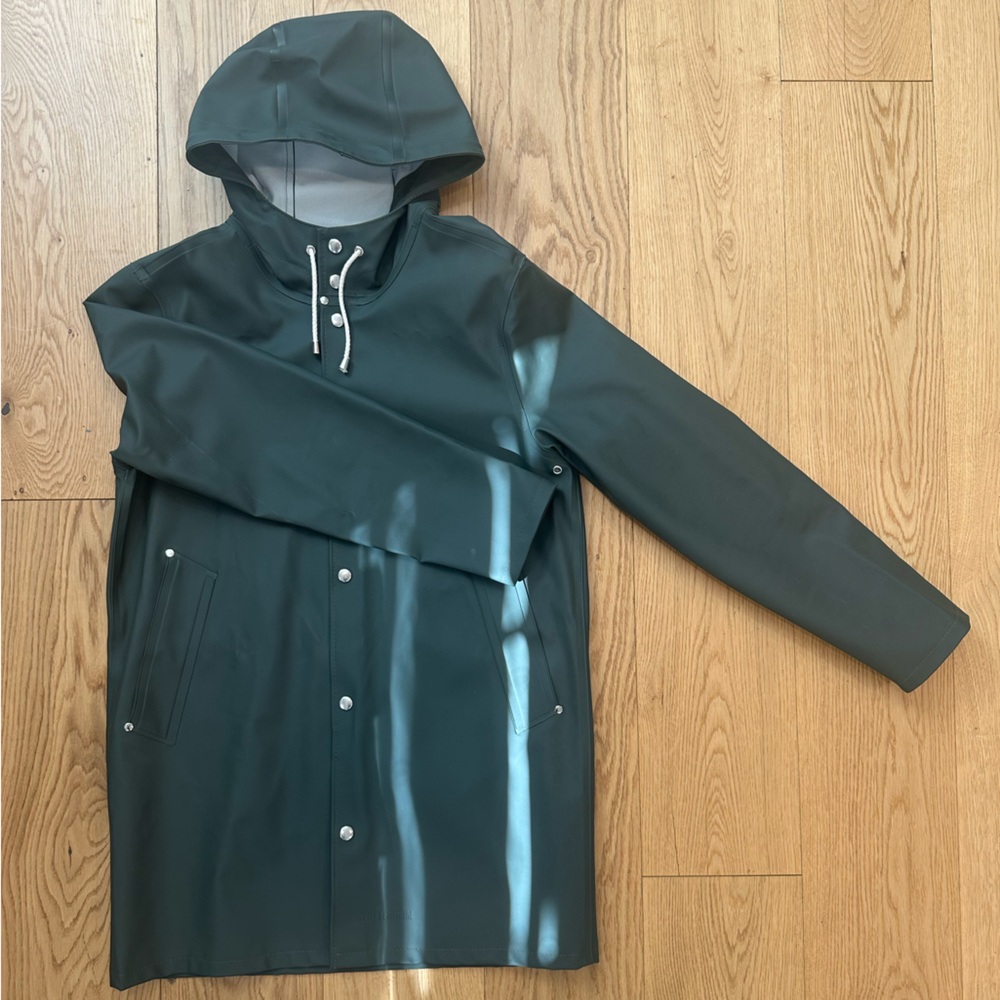 Stutterheim Stockholm Original Raincoat (Green)